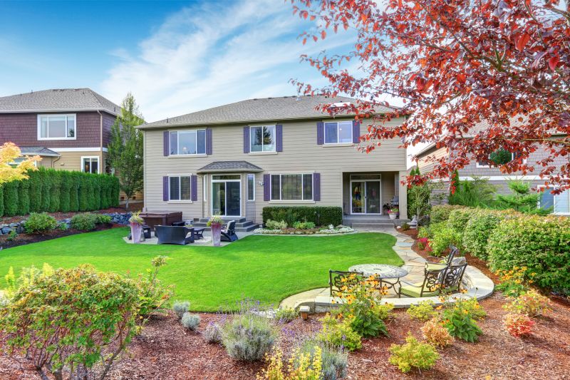 Modern Patio with Seating