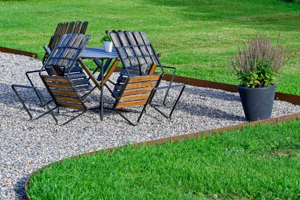 Metal Lawn Edging Installation in Anaheim
