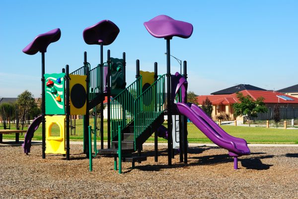 Playground Mulch Removal in Anaheim