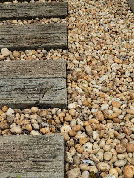 Pea Rock Installation in Anaheim